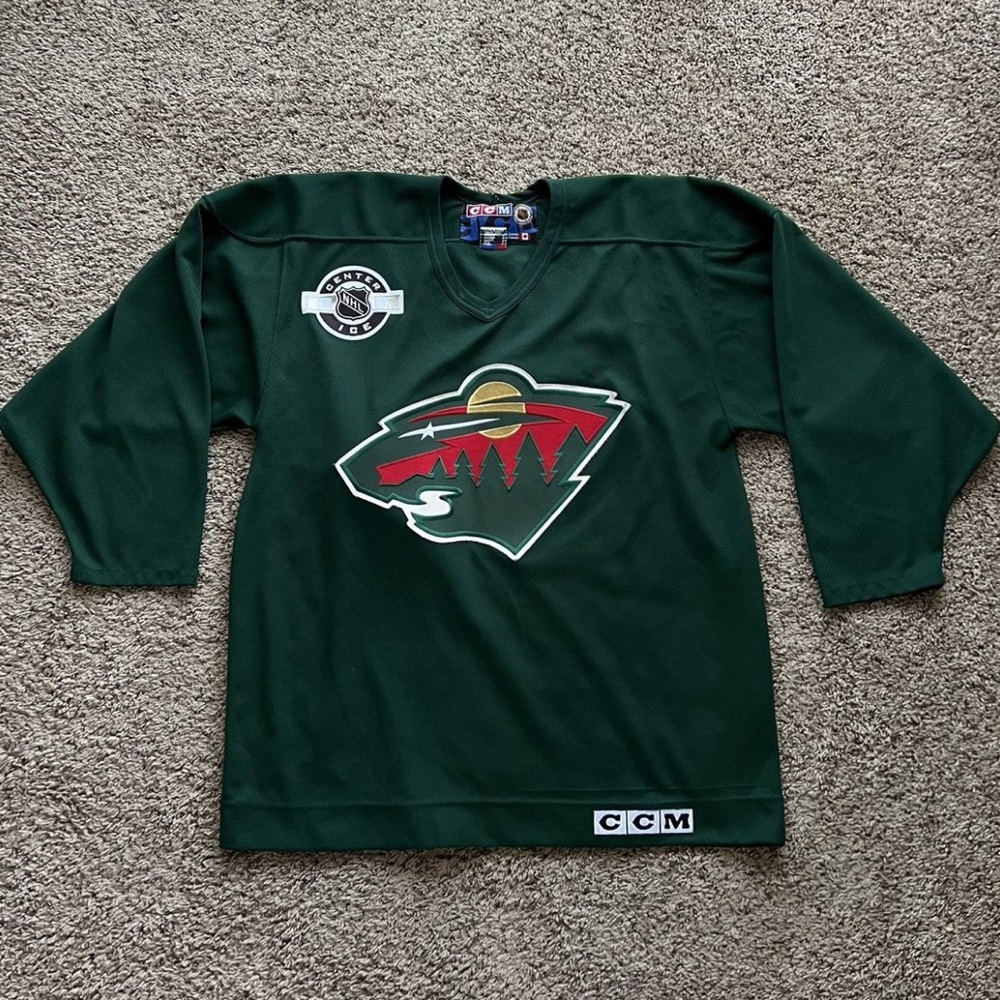 Minnesota Wild vintage 2000s Hockey Jersey L size NHL